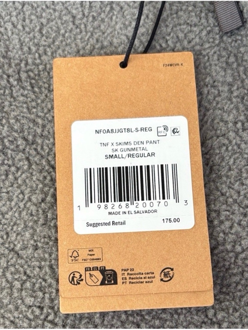 Skims x north face
